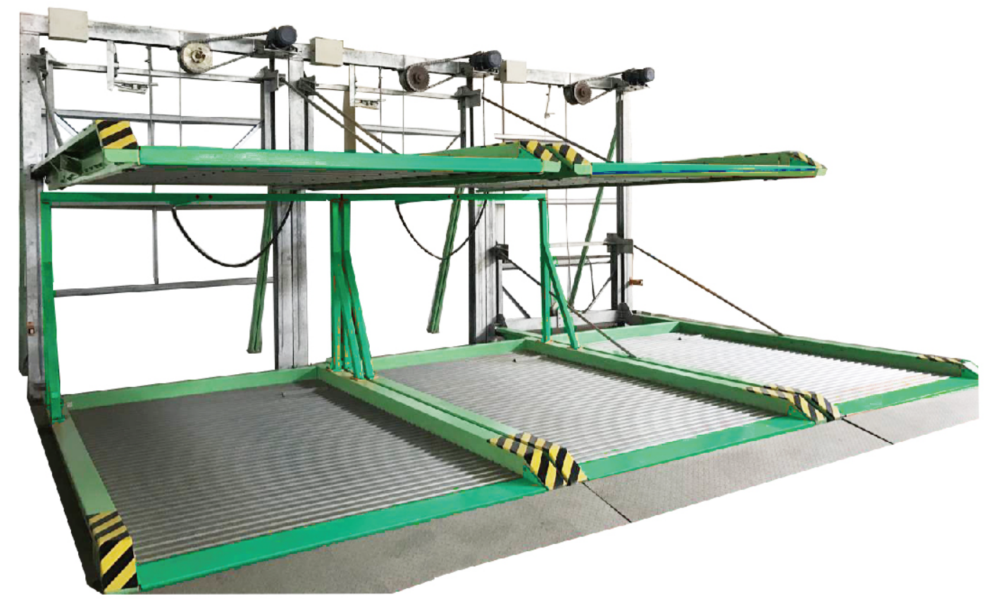 PUZZLE PARKING SYSTEM  (BACK CANTILEVER)