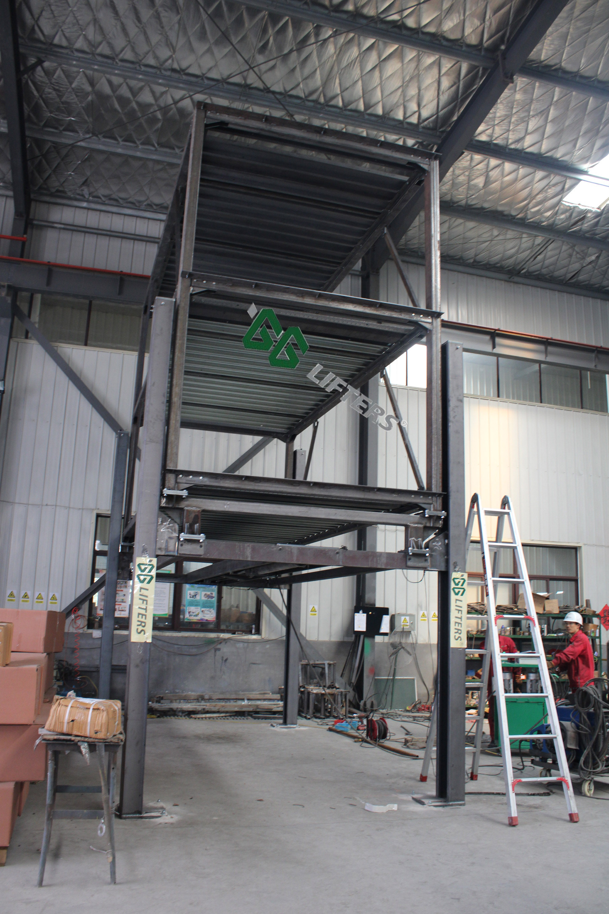 4 POST UNDERGROUND CAR PARKING SYSTEM